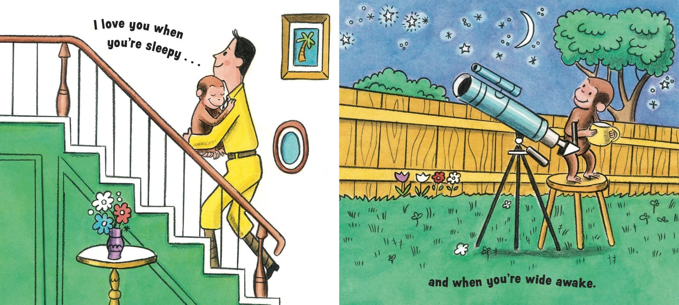 Curious George: I Love You : H. A. Rey
