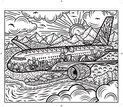 Planes and Helicopters Magic Painting Book : Usborne Books