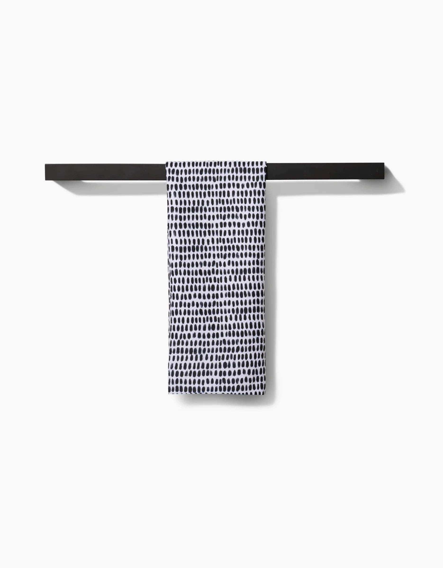 Geometry Dot Dot Dot Fresh Linen Tea Towel