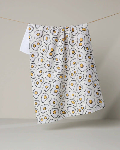 Sunny Side Eggs Tea Towel