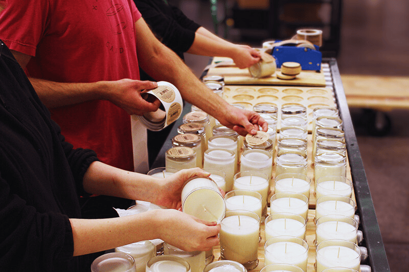 Obsidian Soy Candle 5oz - Natural Small Batch