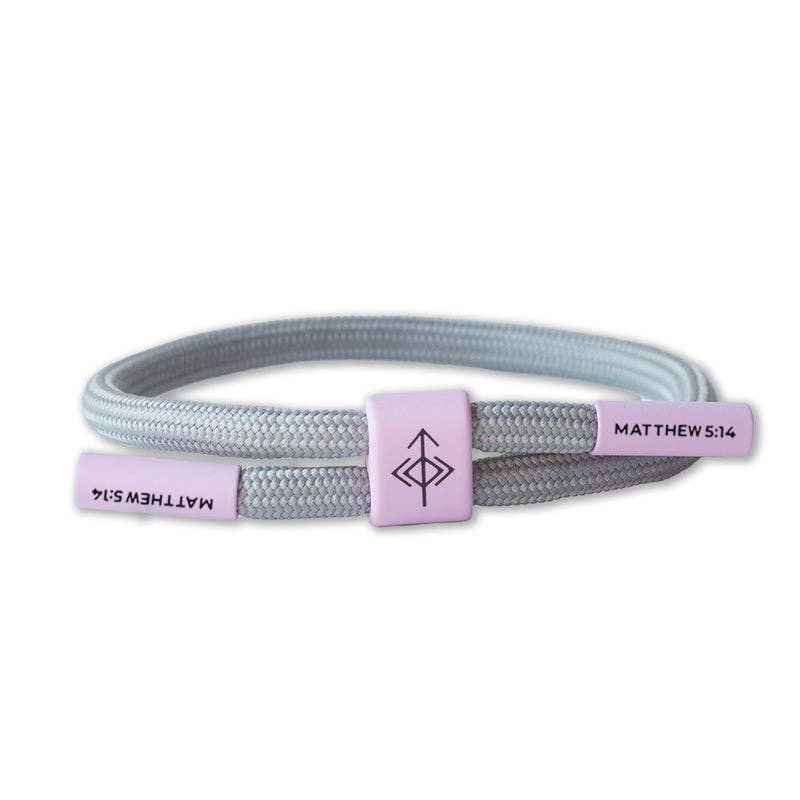 BE THE LIGHT Bracelet, Christian Cord Bracelet
