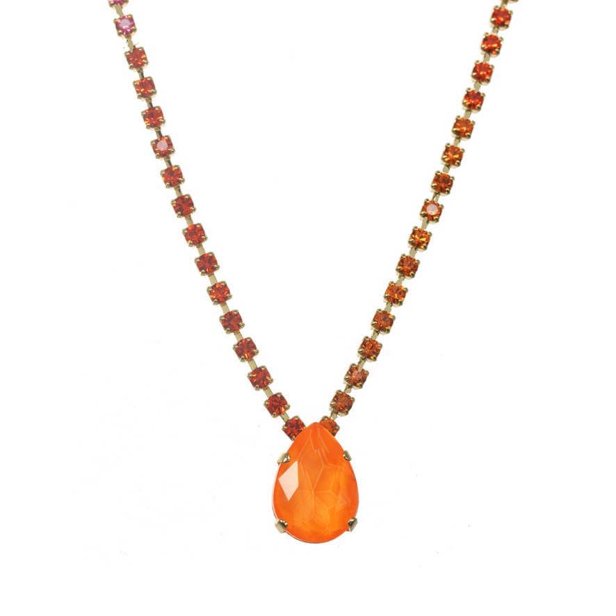 Milli Necklace in Electrics: Electric Blue