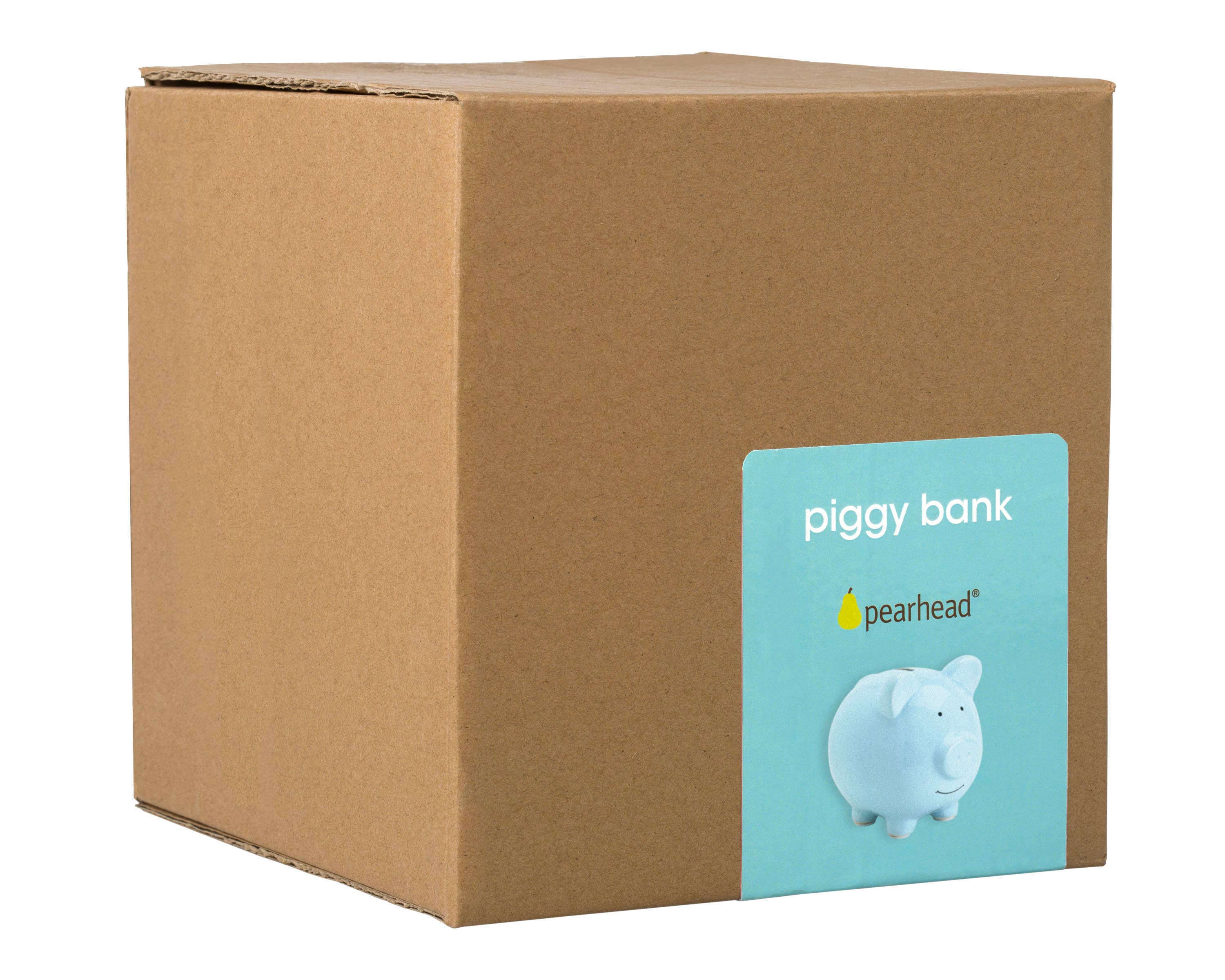 Ceramic Piggy Bank: Grey