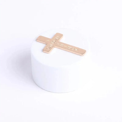 Pocket Cross I Can Do All Things Gold