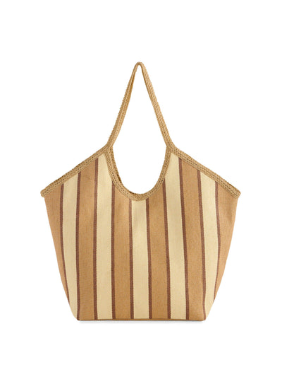 CAPRI TOTE: TAN