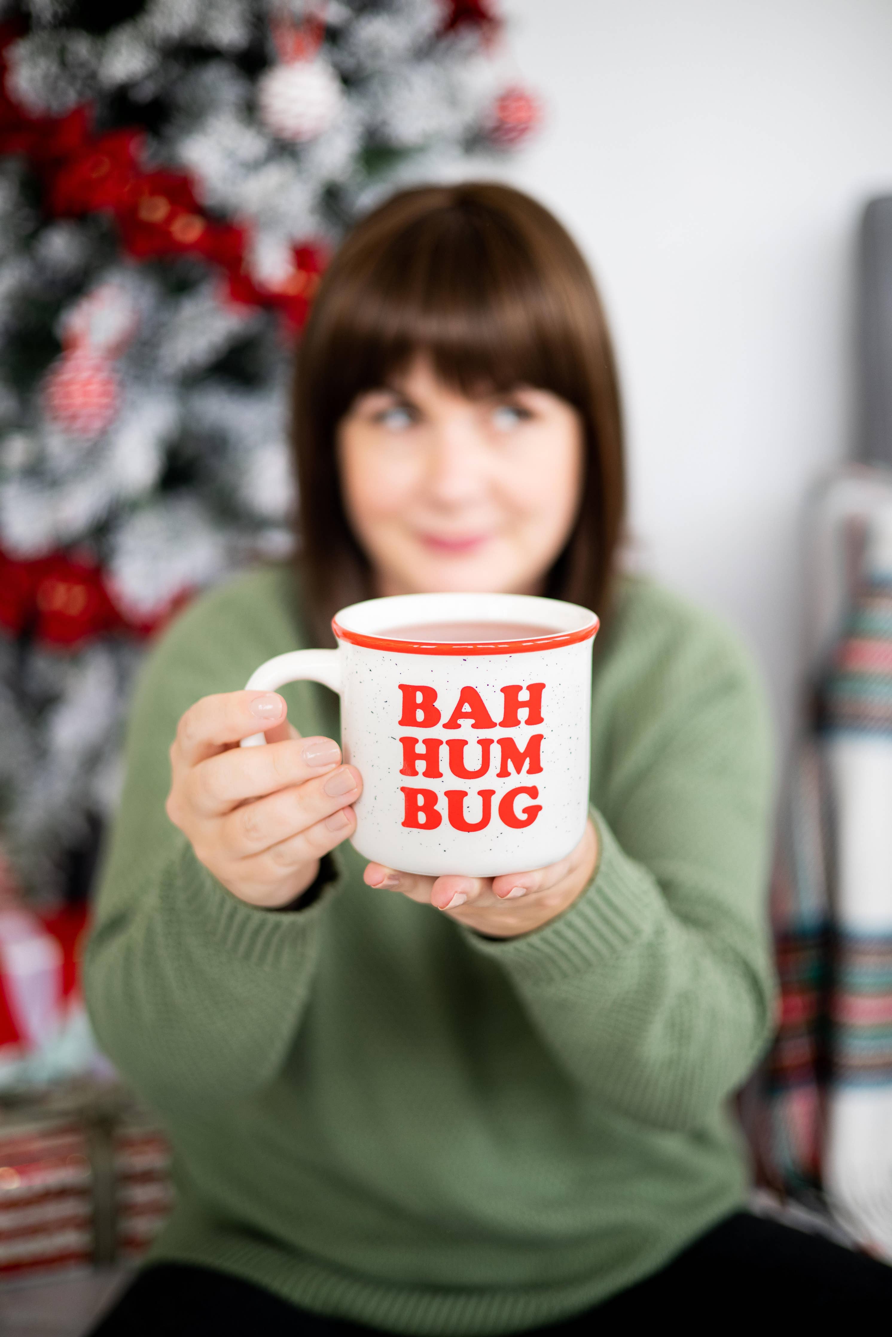 Bah Hum Bug Holiday Camper Mug