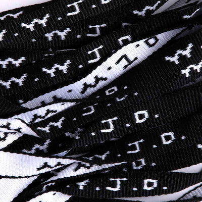Black WWJD Woven Bracelet