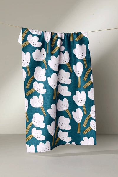 Tulips Tea Towel