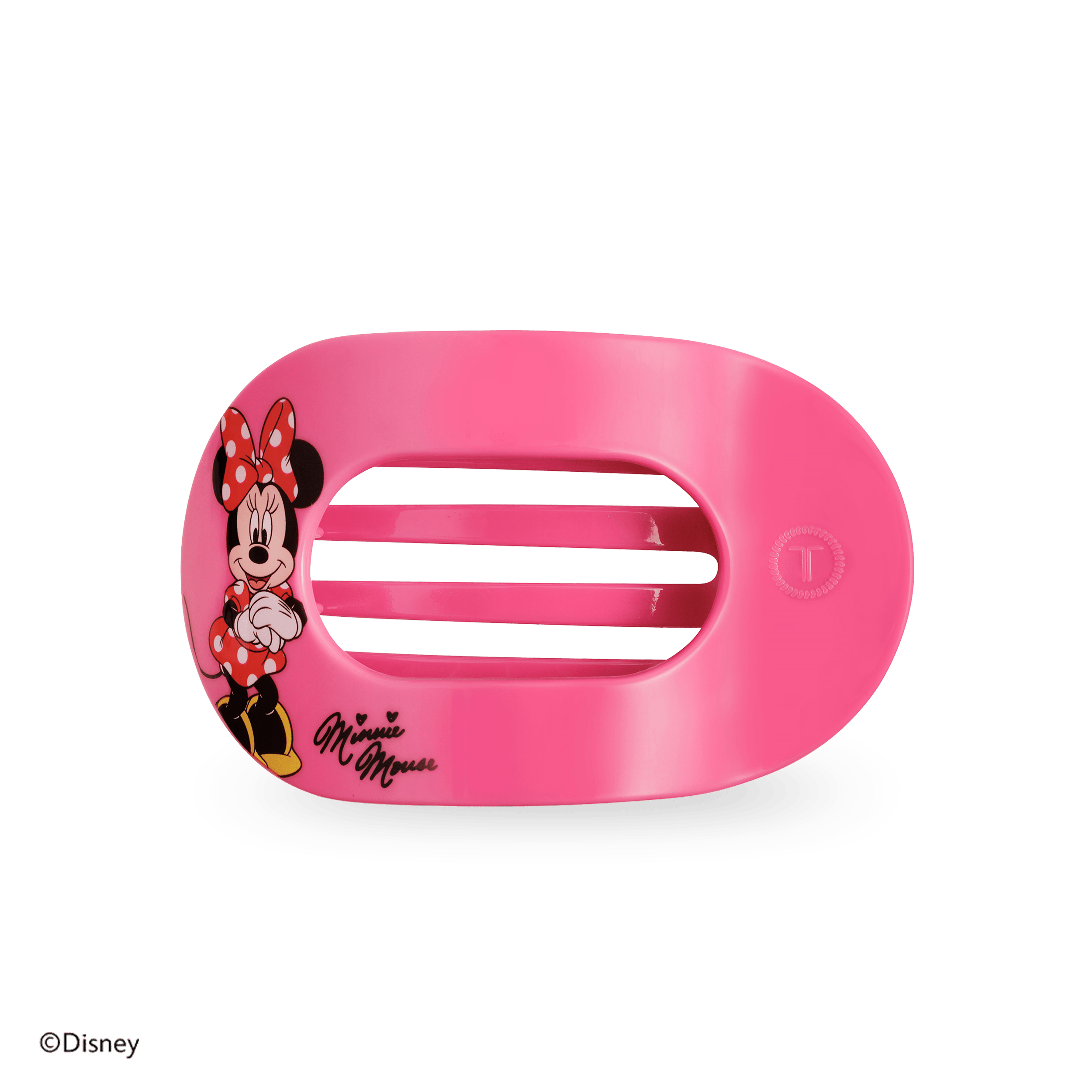 Flat Round Hair Clip | Medium | Minnie Mouse