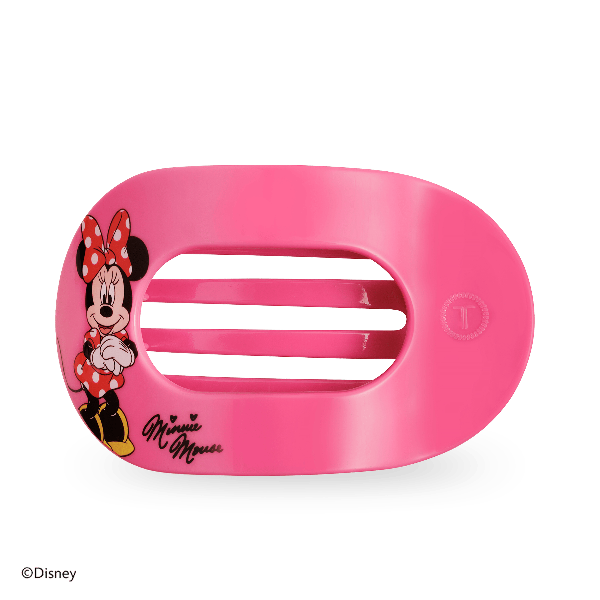 Flat Round Hair Clip | Large | Minnie Mouse