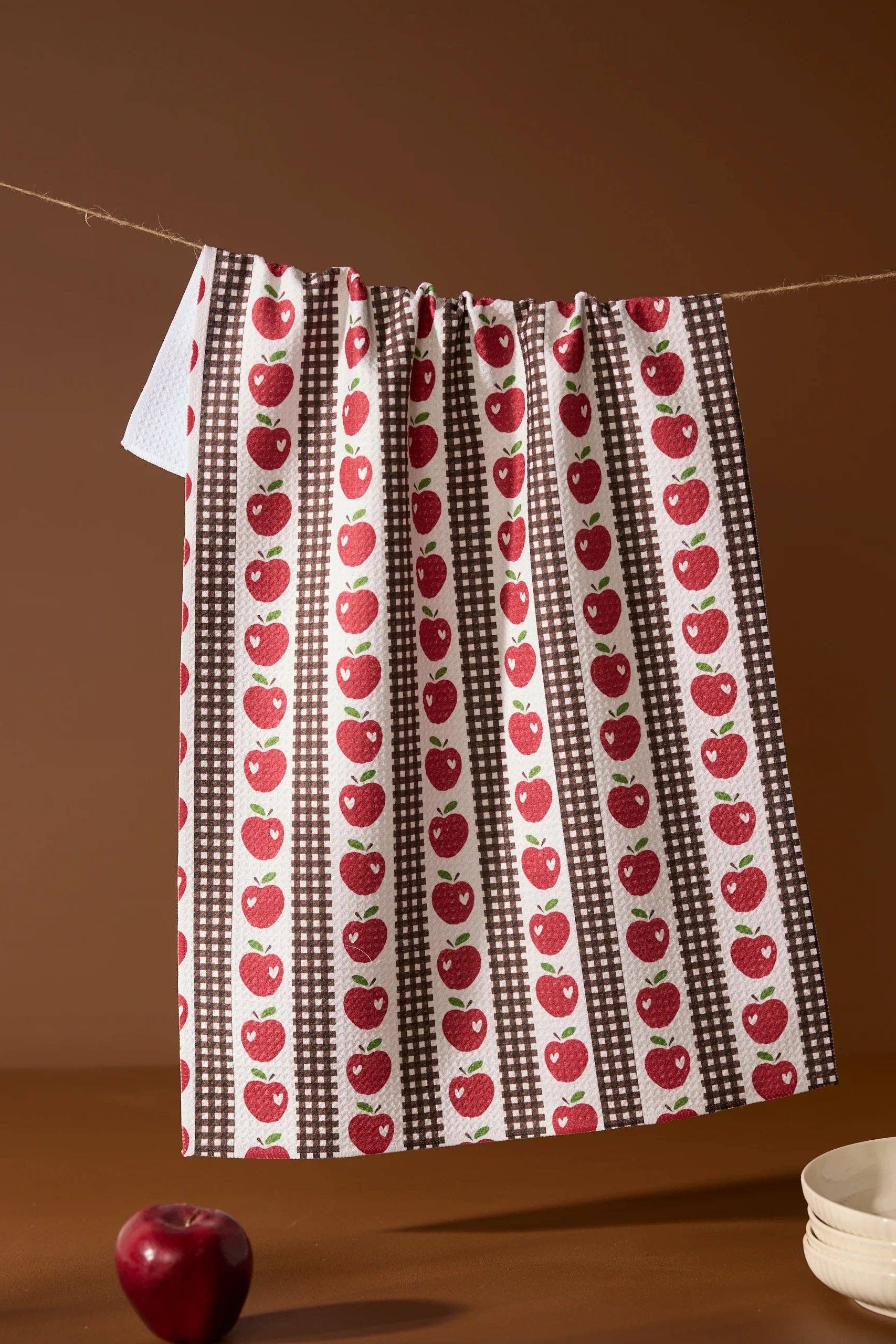 Apple Picking Day Tea Towel