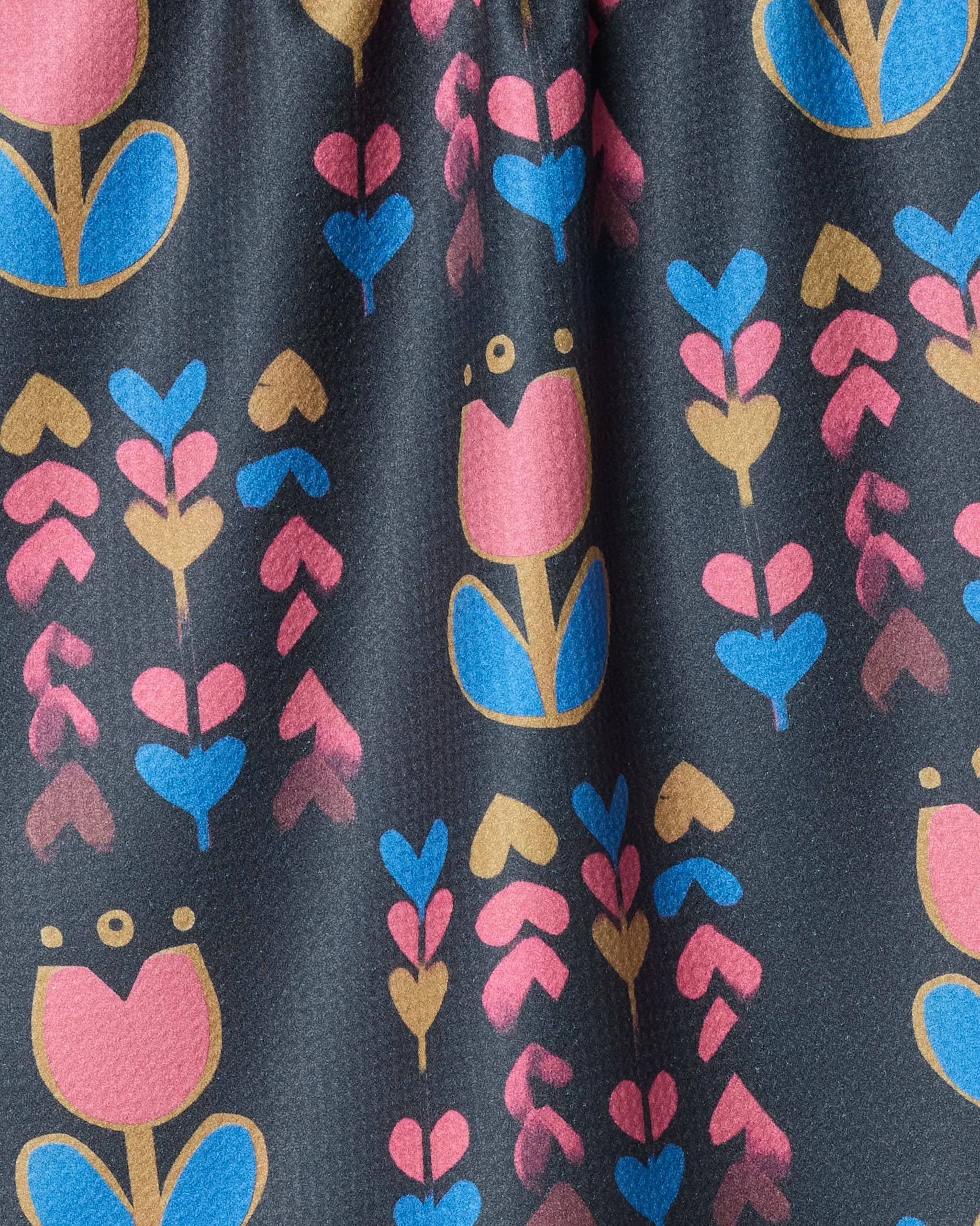 Geometry Tulip Patch Tea Towel