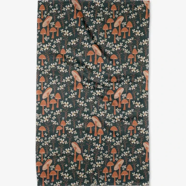 Geometry Mushroom Grove Tea Towel