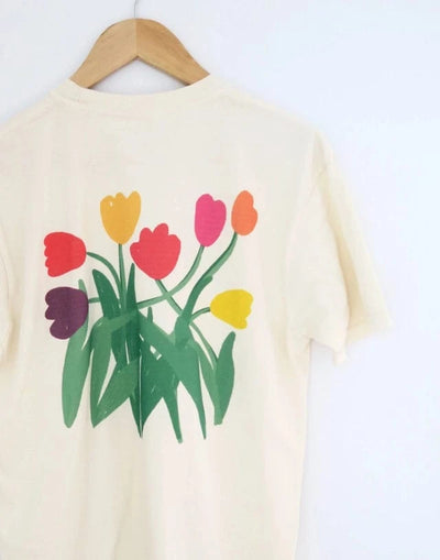 Vintage Wash Tulip Tee