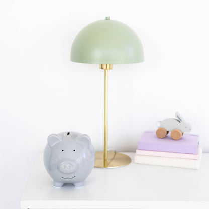 Ceramic Piggy Bank: Grey