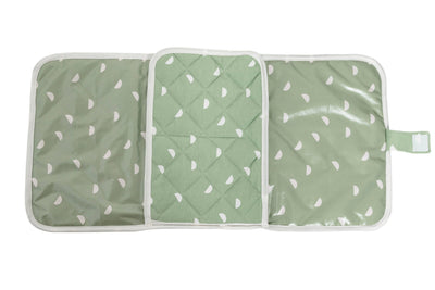 Organic Sage Travel Changing Mat, Diaper Bag Changing Pad