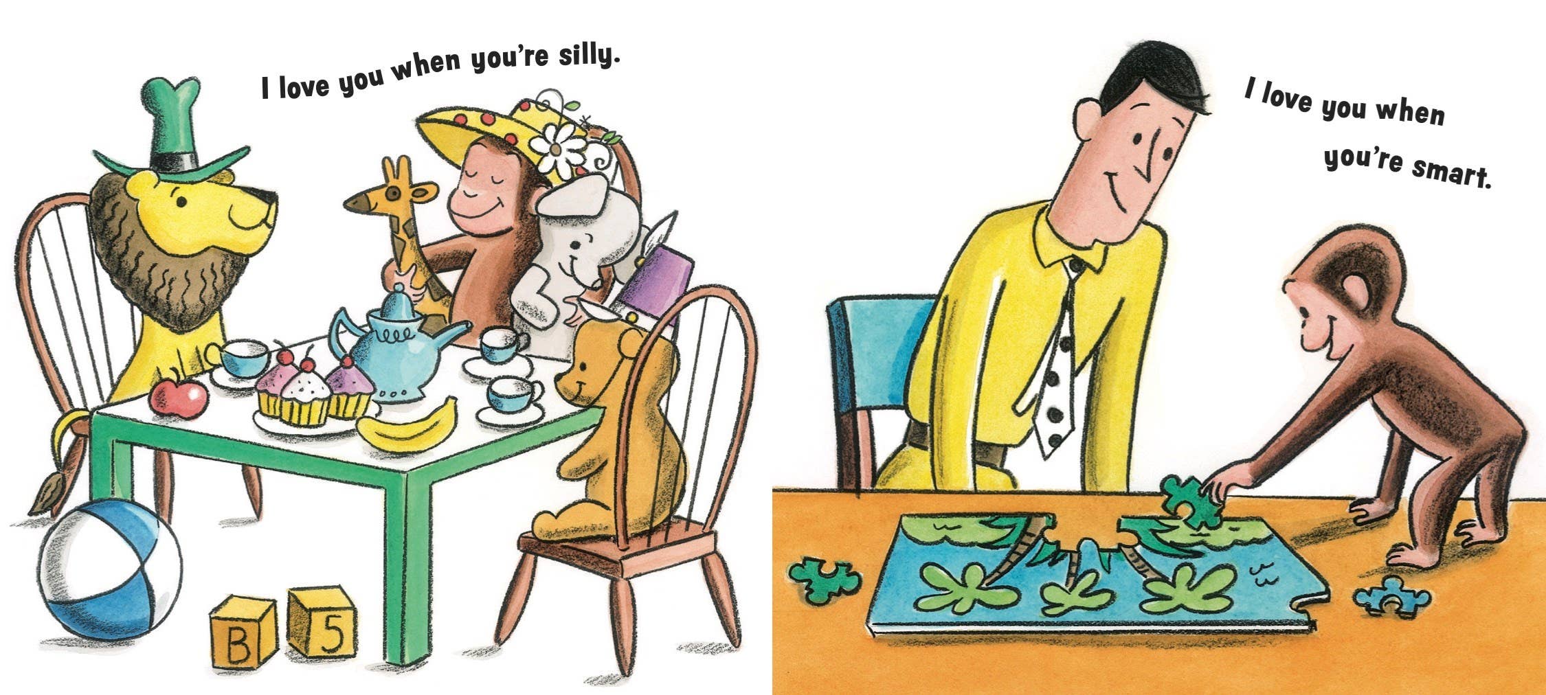 Curious George: I Love You : H. A. Rey