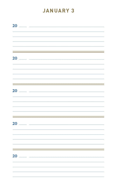 Denim One Line A Day