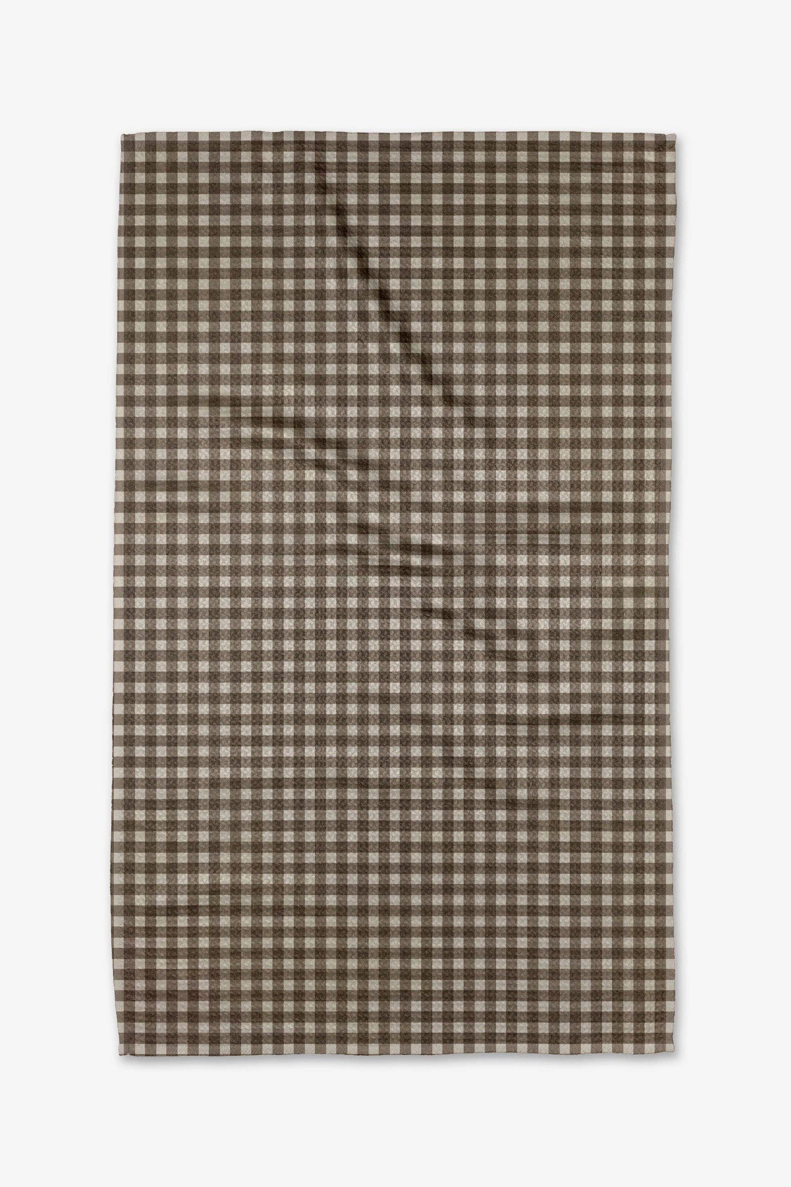 Whidbey Check Tea Towel