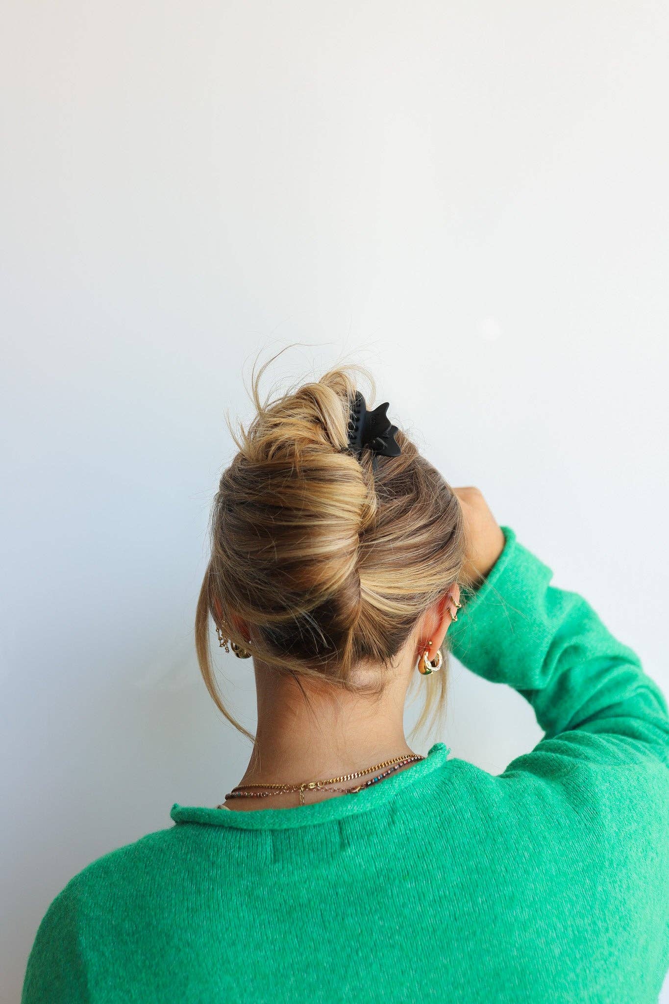 KAXI MINI WAVY HOLD EVERYTHING CLAW: PUNCH PINK