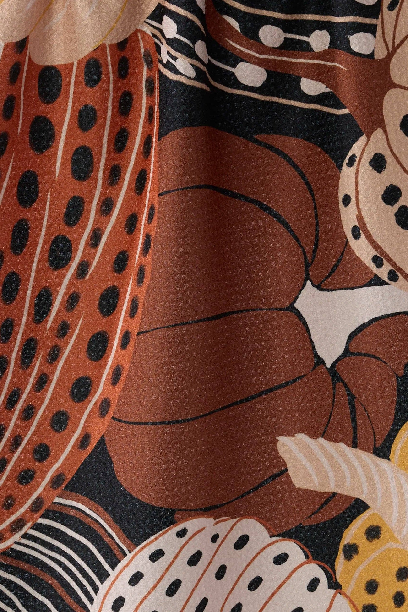 Painted Patch Tea Towel