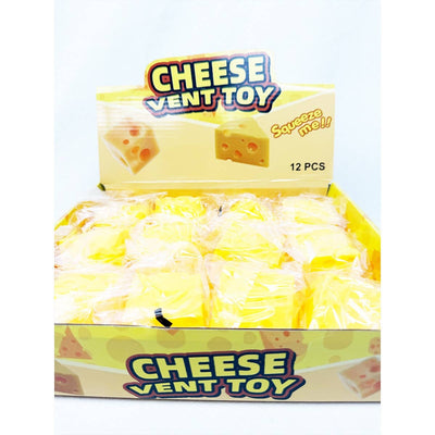 Viral Cheese Cube Squishy Toy
