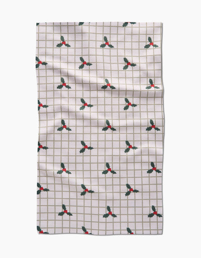 Merry And Plaid Tea Towel