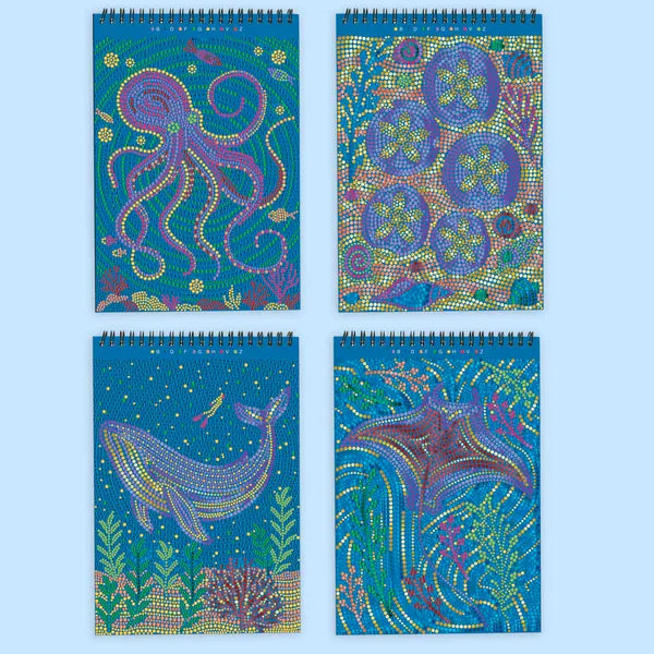 Flow Art - Dot By Letter - In The Deep - Metallic