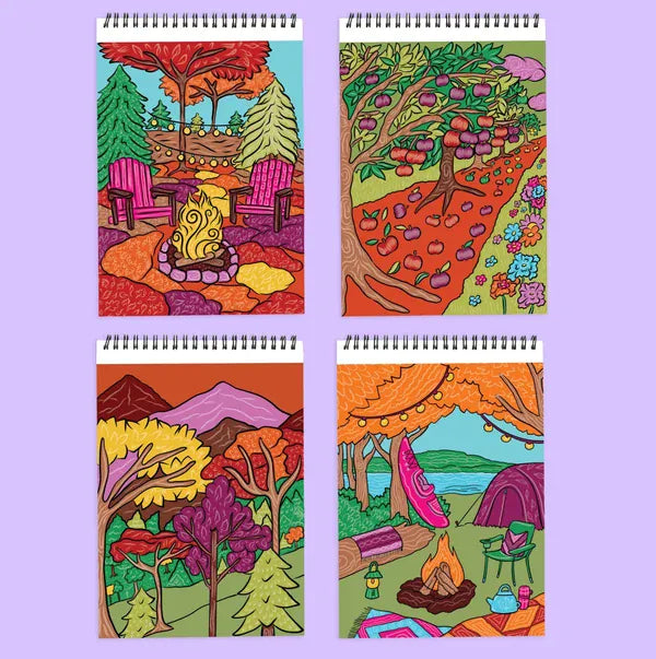 Flow Art - Color To Reveal - Fall is in the Air