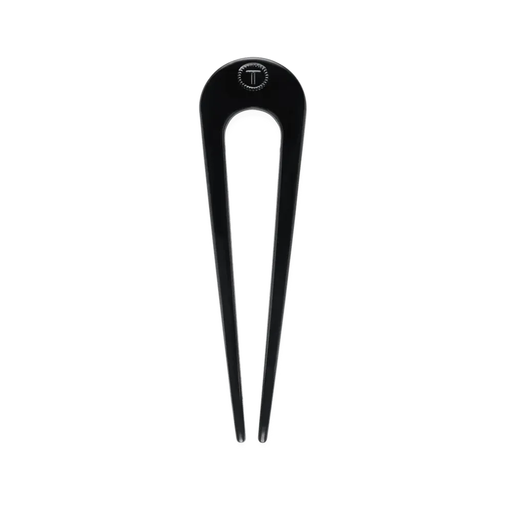 French Hair Pin - Jet Black