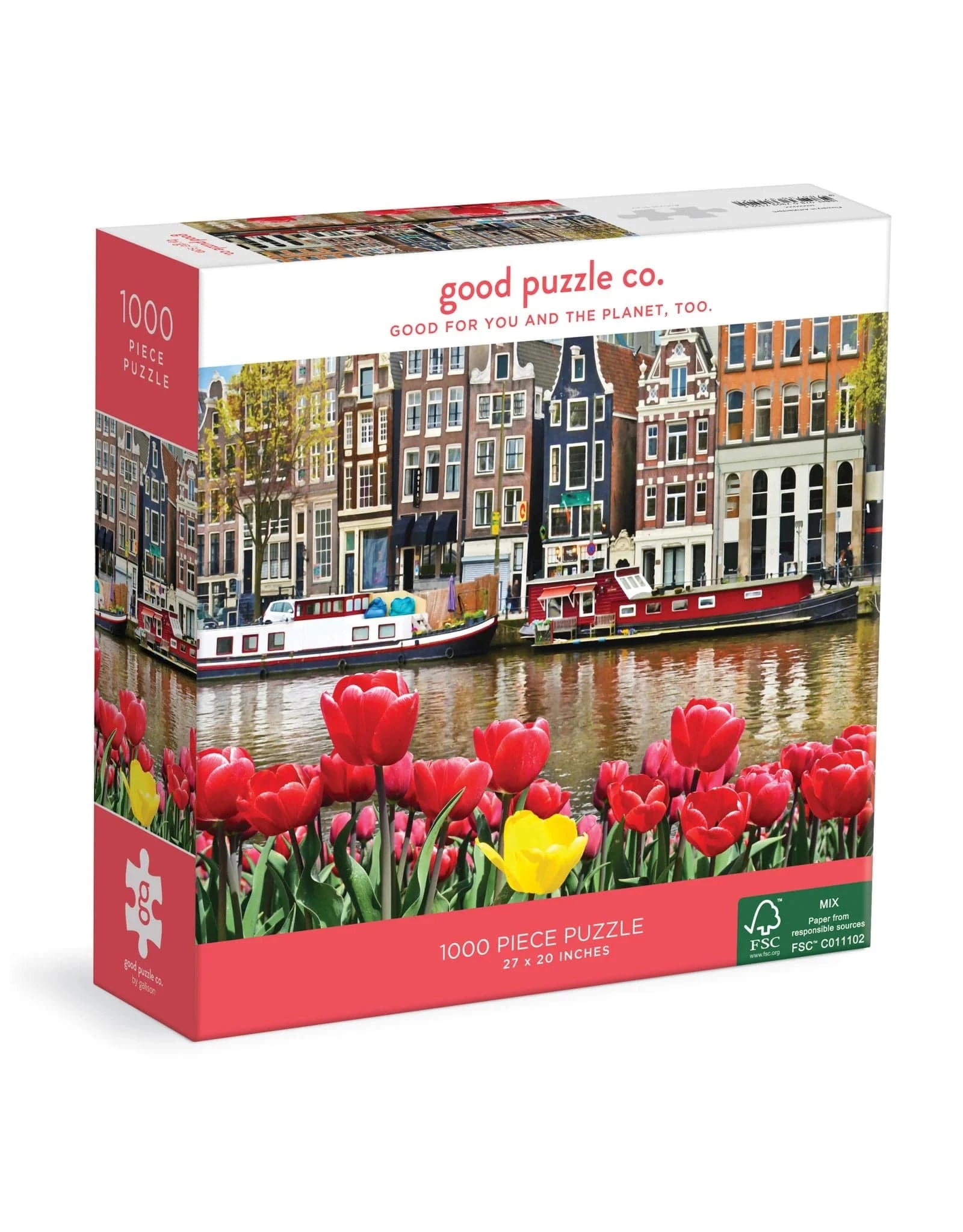 Flowers In Amsterdam 1000pc Puzzle