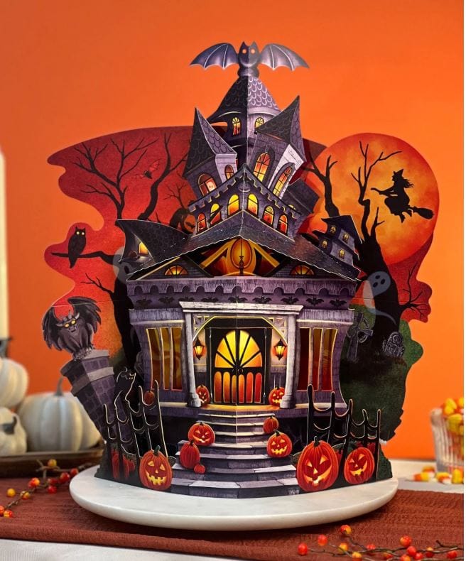 Haunted House Card