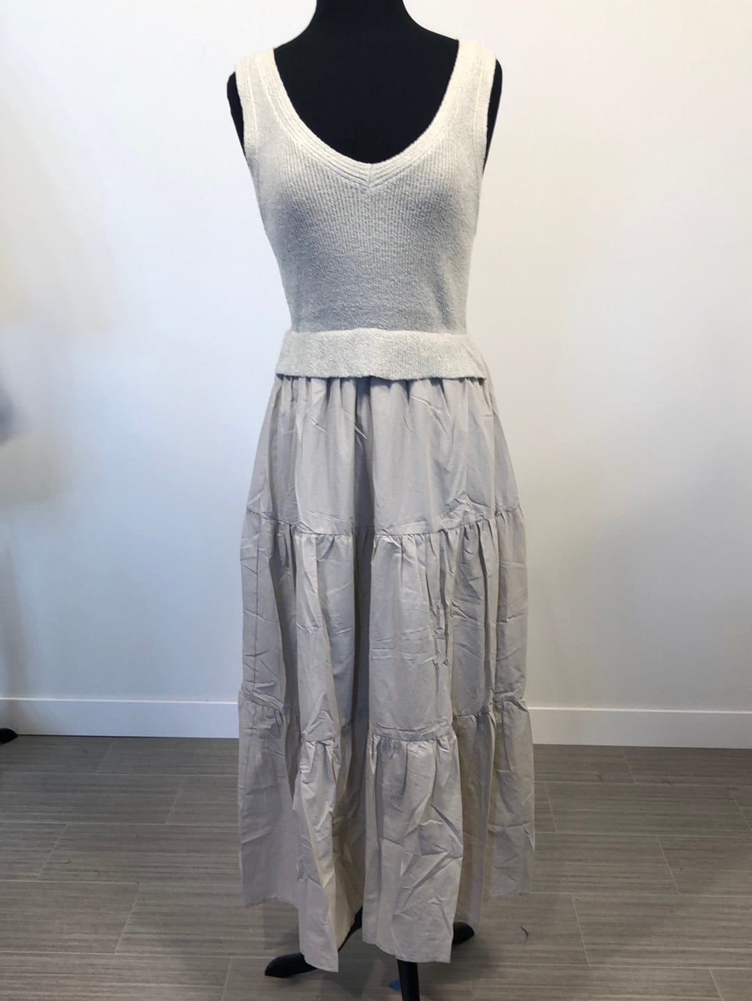 Dusty Sage Flowy Dress