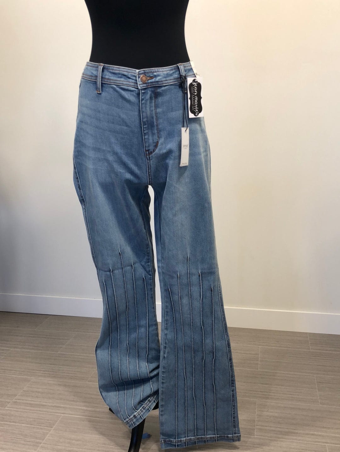 High Waist Multi Seam Bootcut