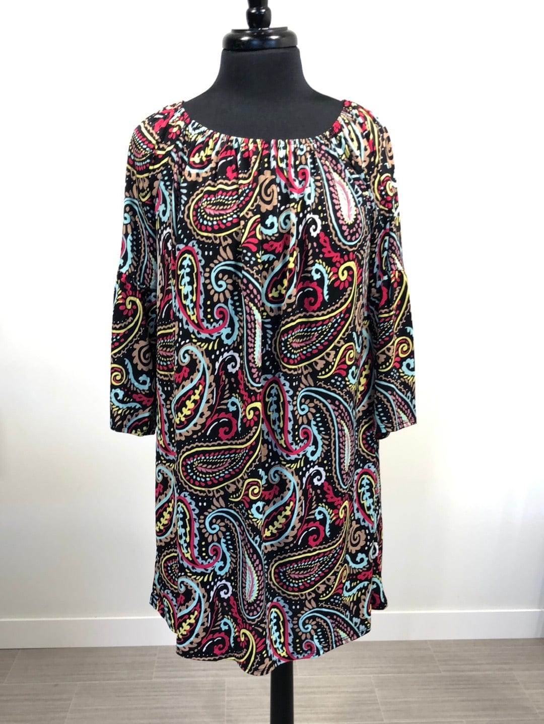 Hint of Mint Paisley Dress