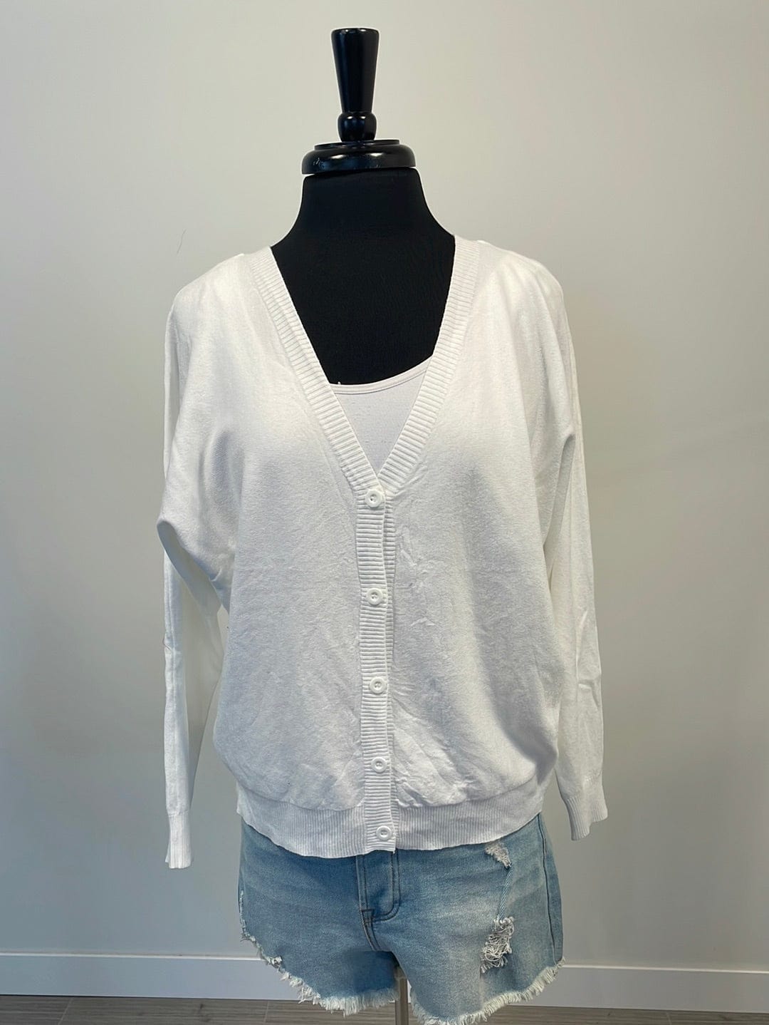 Off White Essential Cardigan