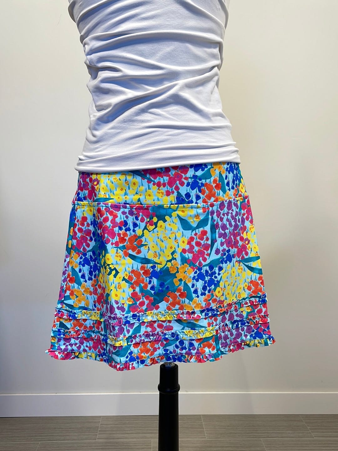 Boomin' Bloomin' Ruffle Skort