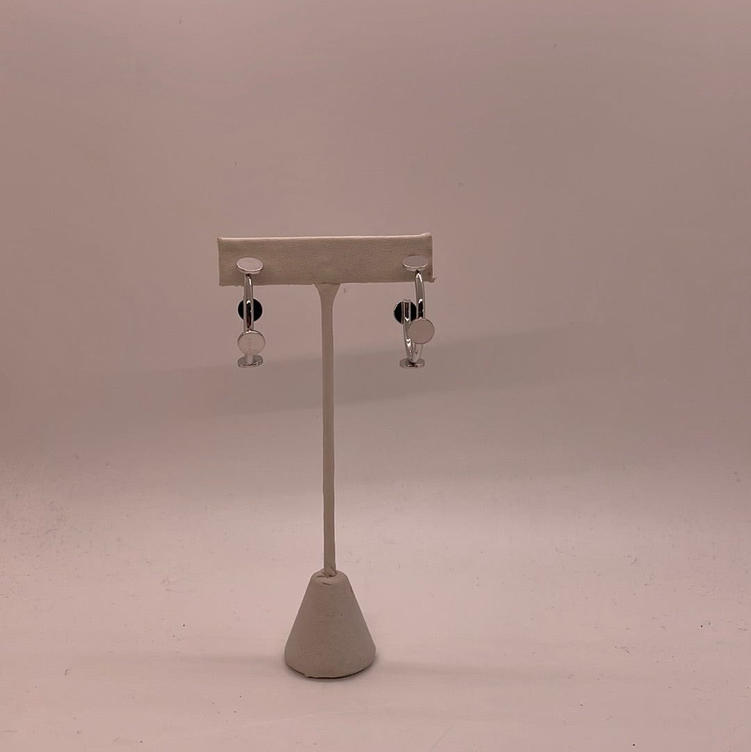 Silver Coin Hoop