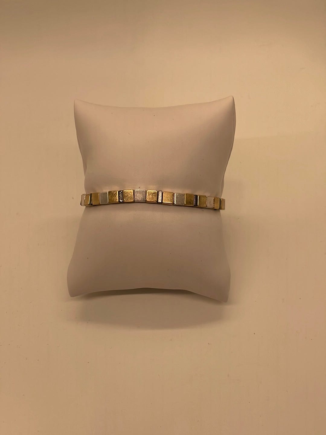 Tri Mix Metal Link Bracelet