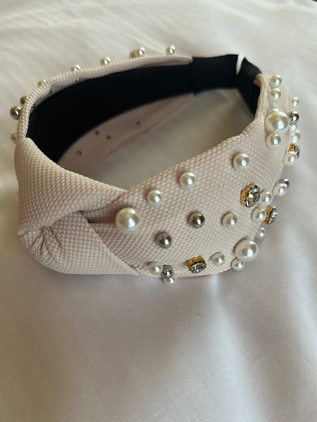 Ivory Pearl Headband
