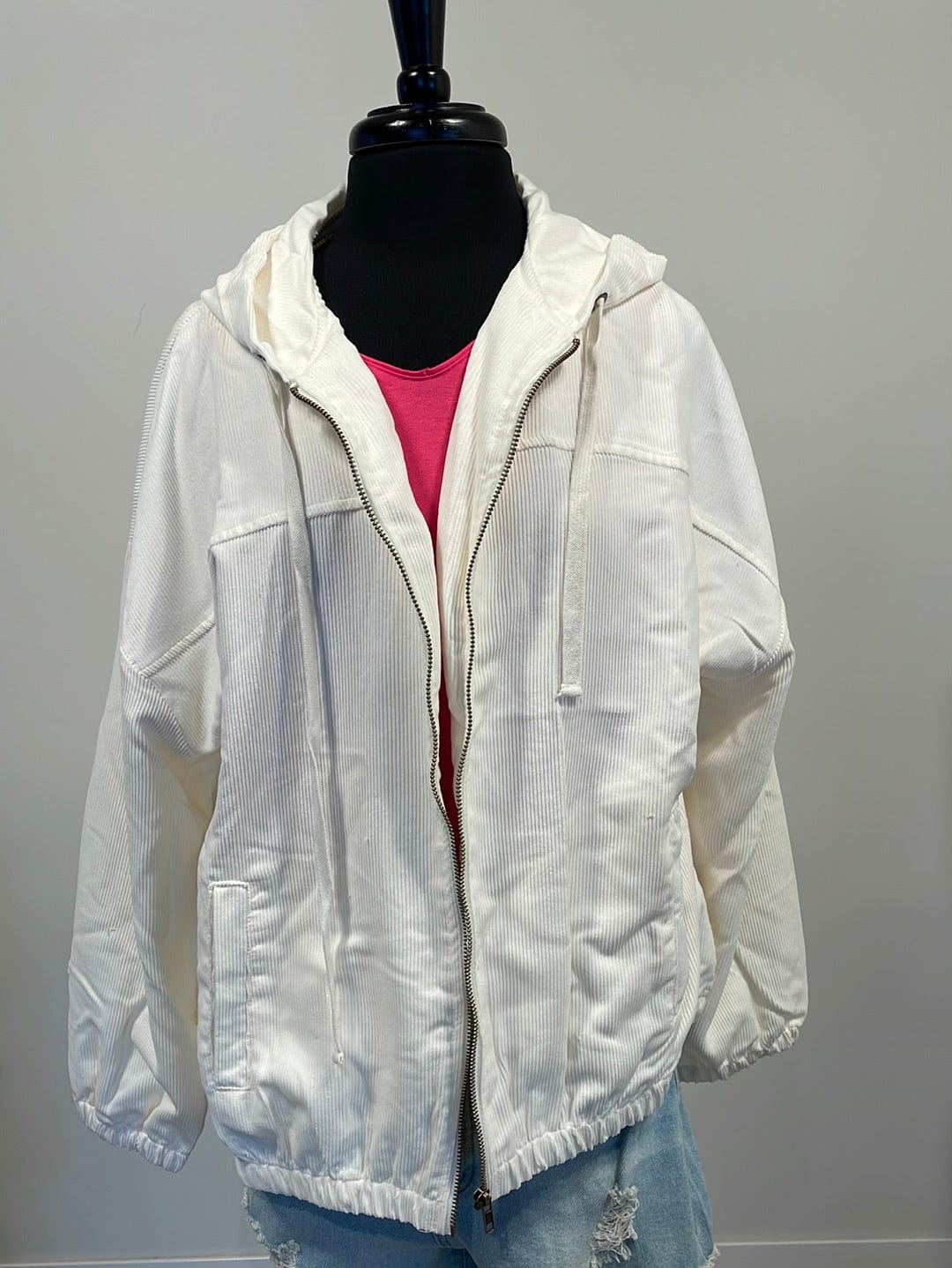 Ivory Corduroy Jacket