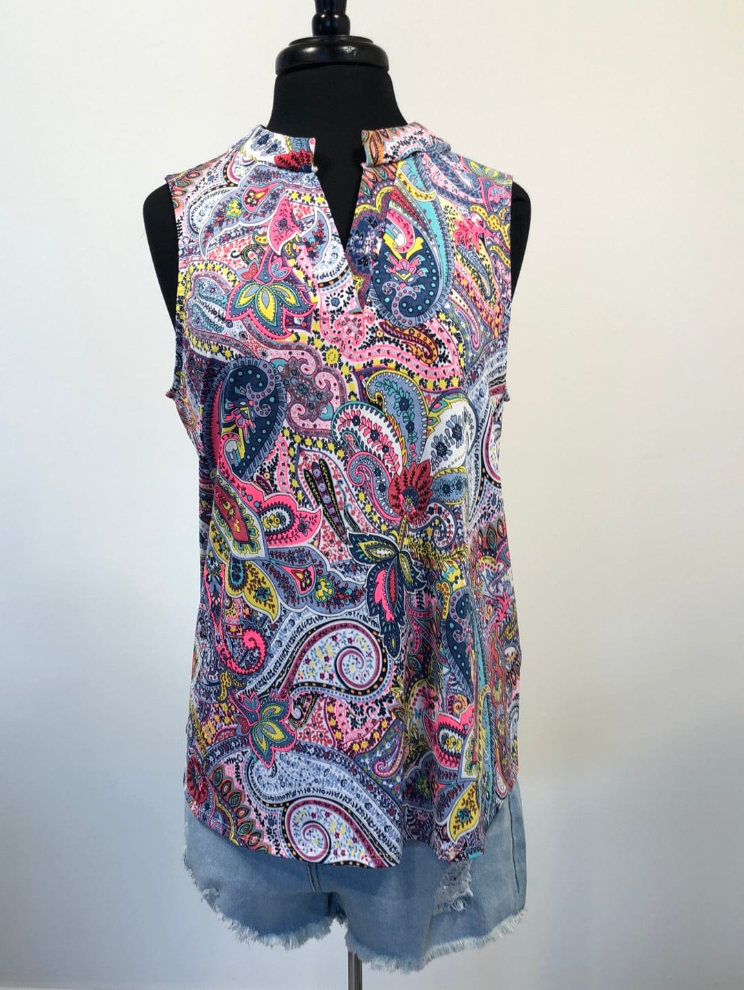 Neon Pink Multi Tank