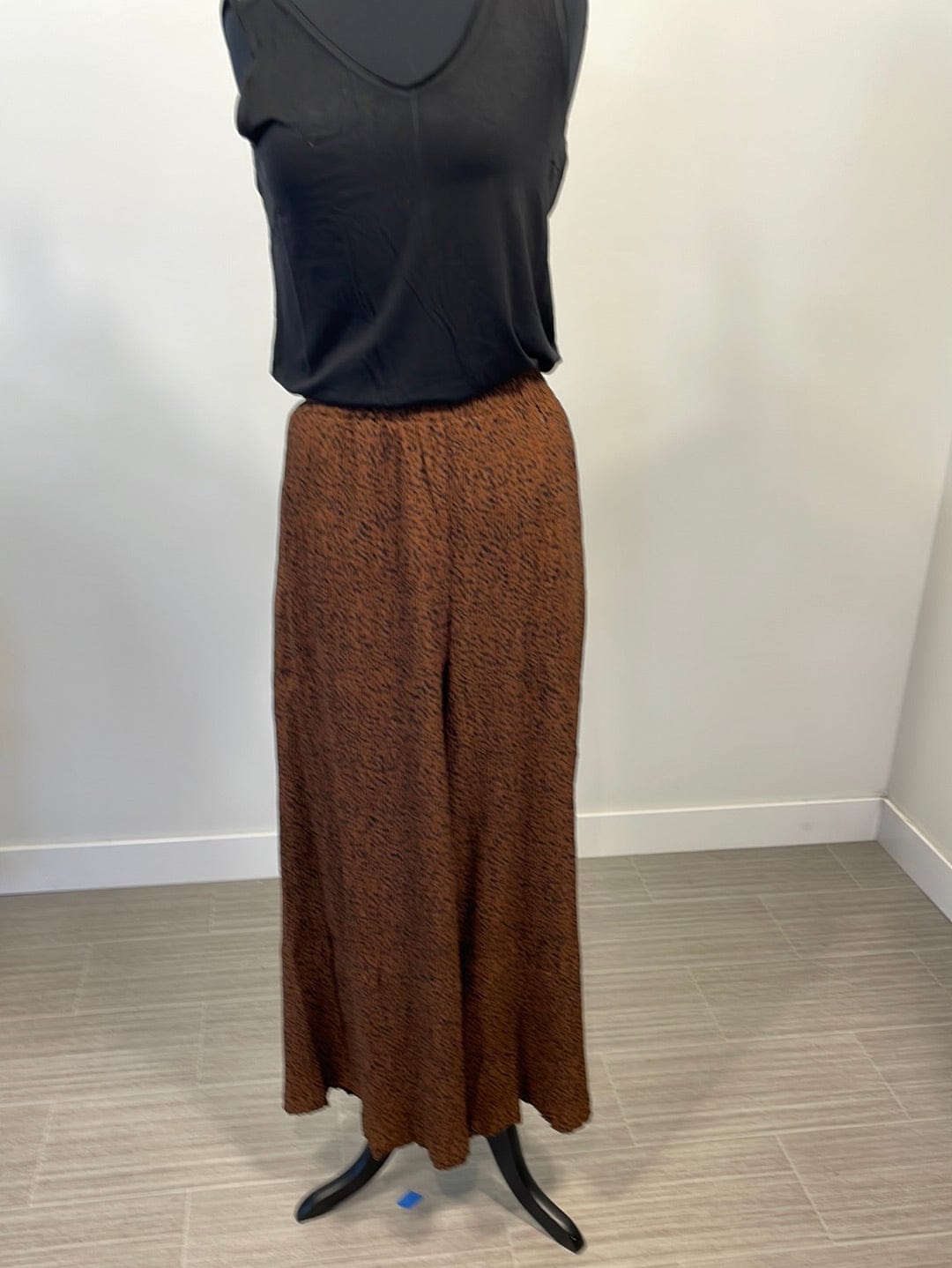 Brown Dotted Pant