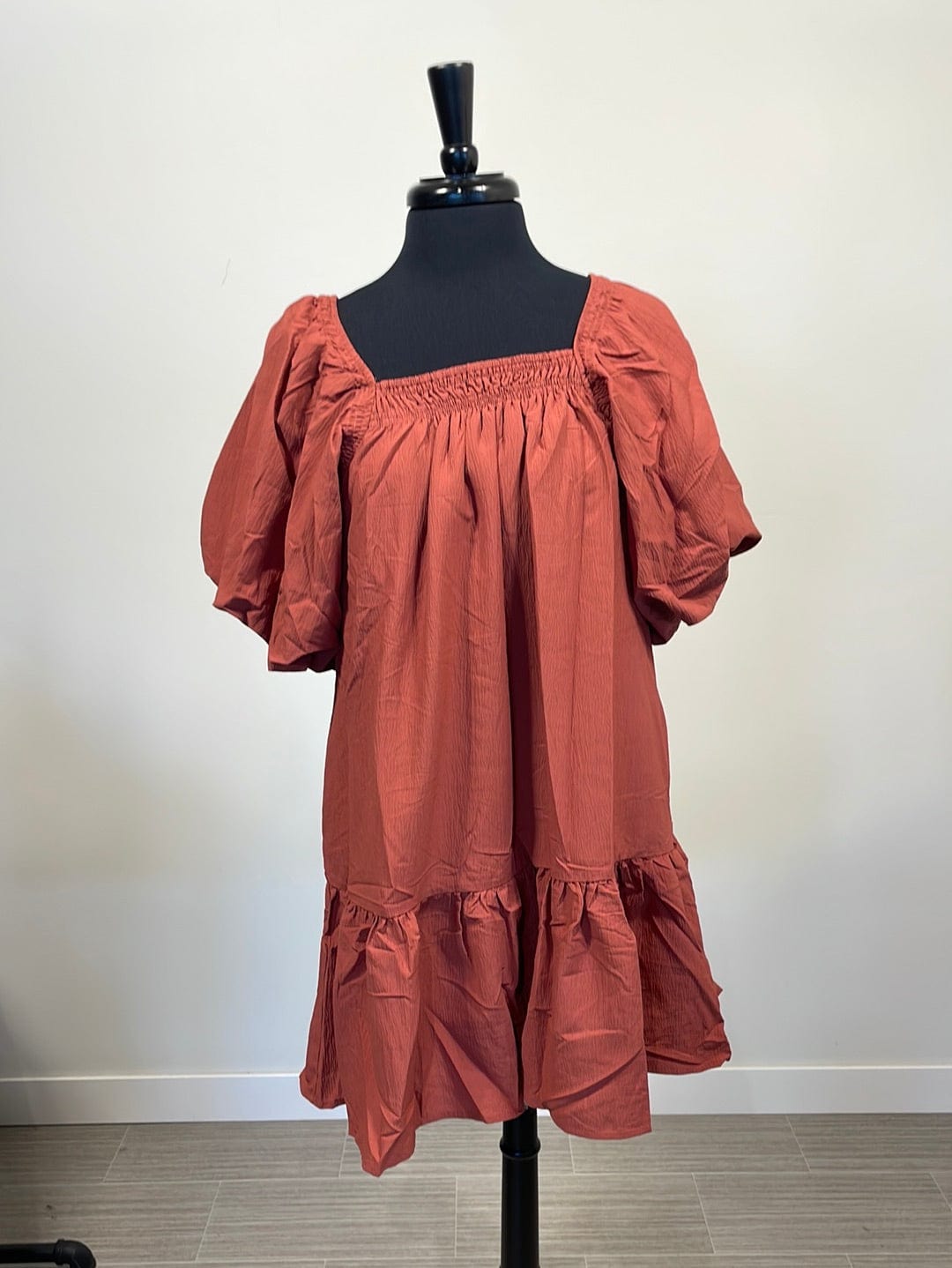 Spice Ruffled Bottom Dress