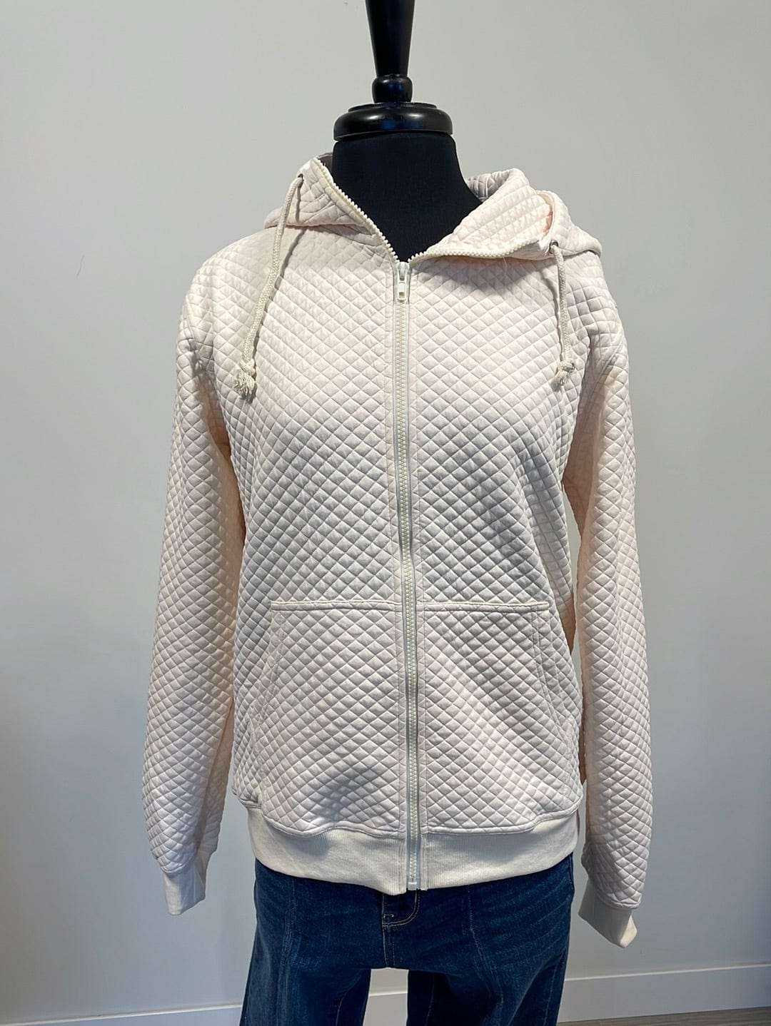 Cream Hooded Jacket