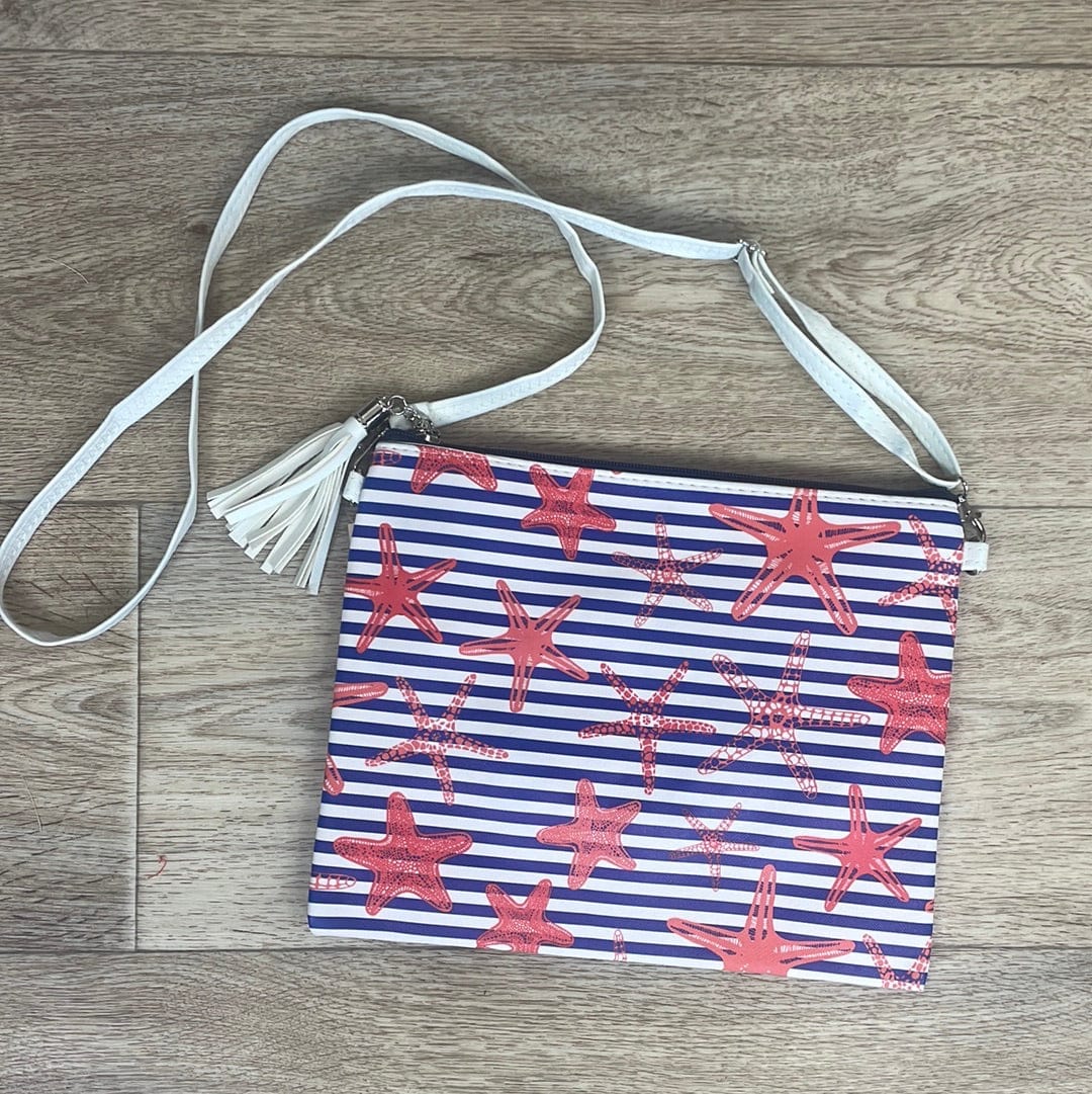 Navy Starfish Crossbody