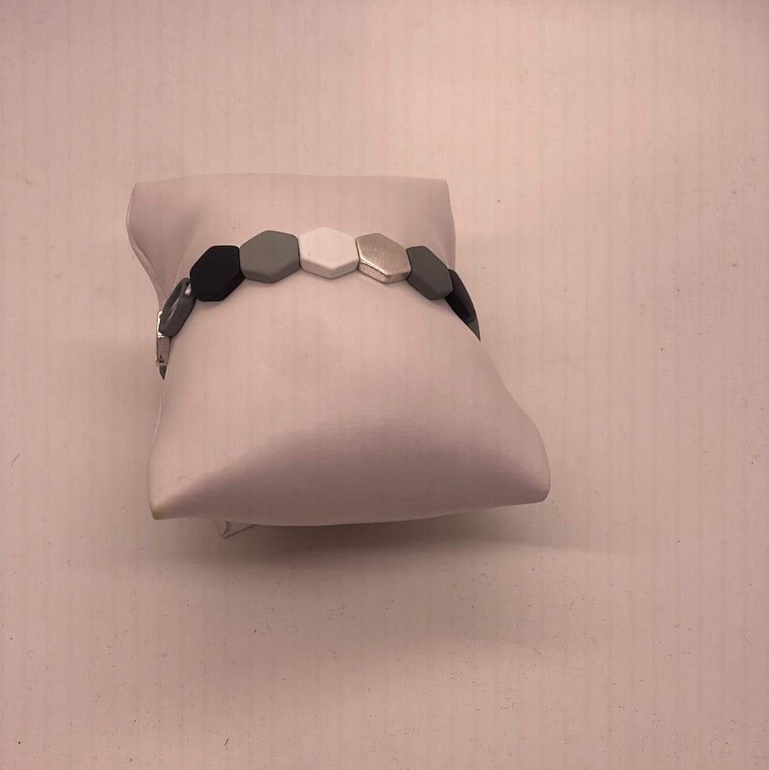 Grays Hexagon Bracelet