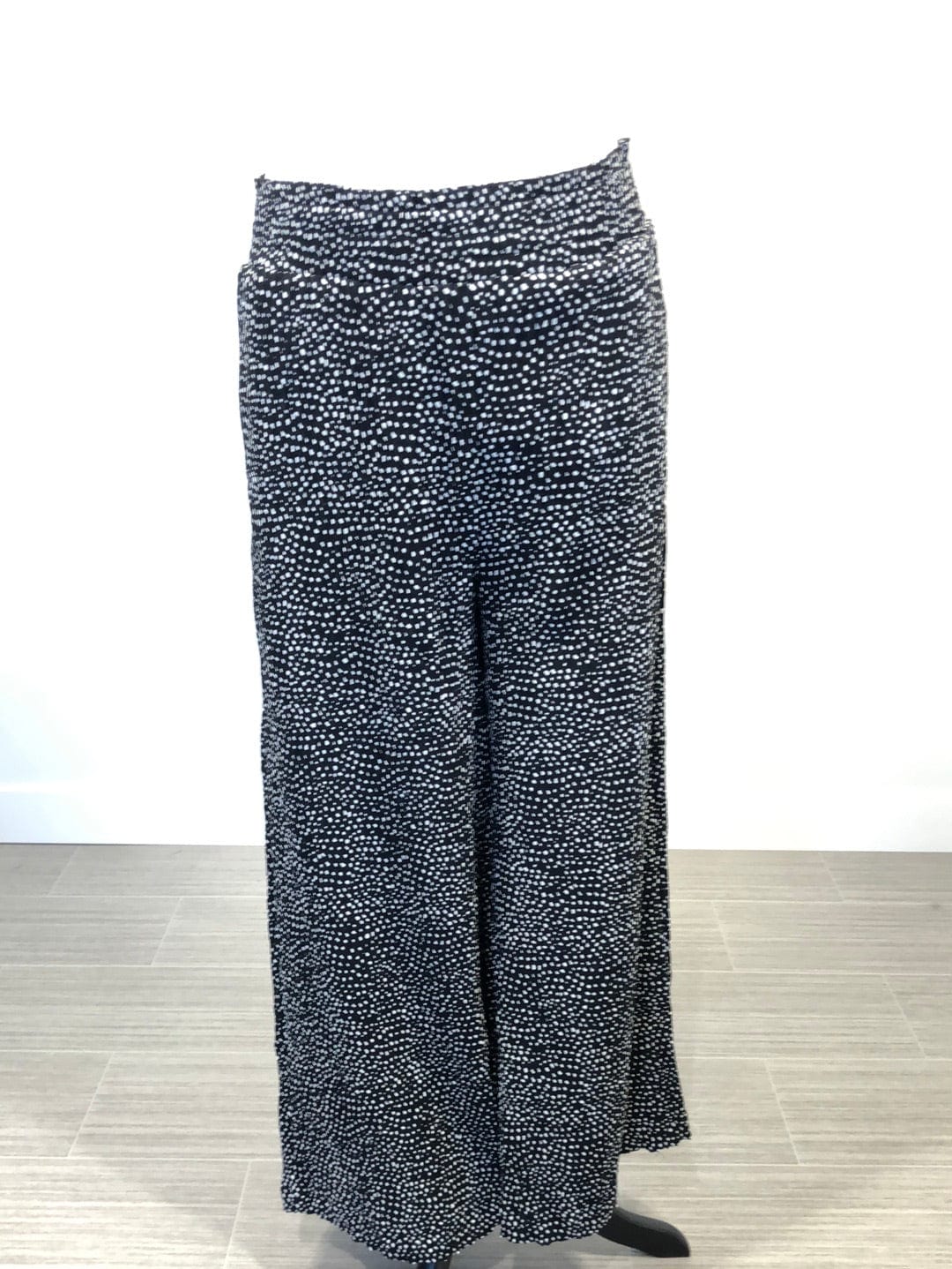 Black Dotted Pant