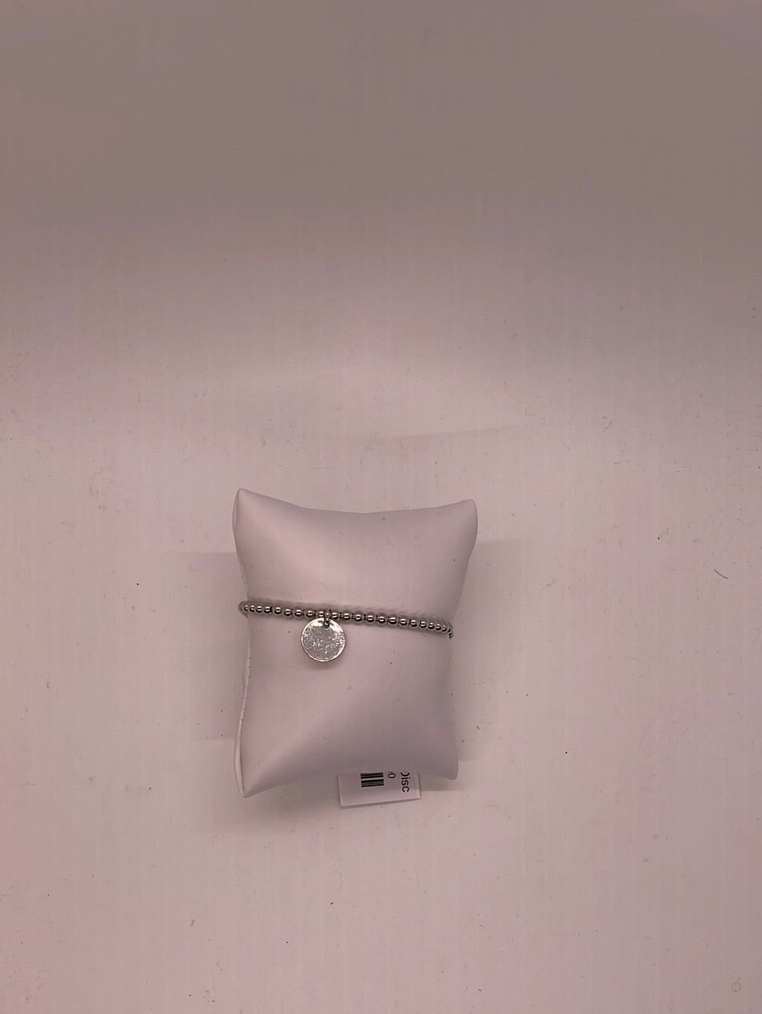 Silver Bracelet W/ Disc